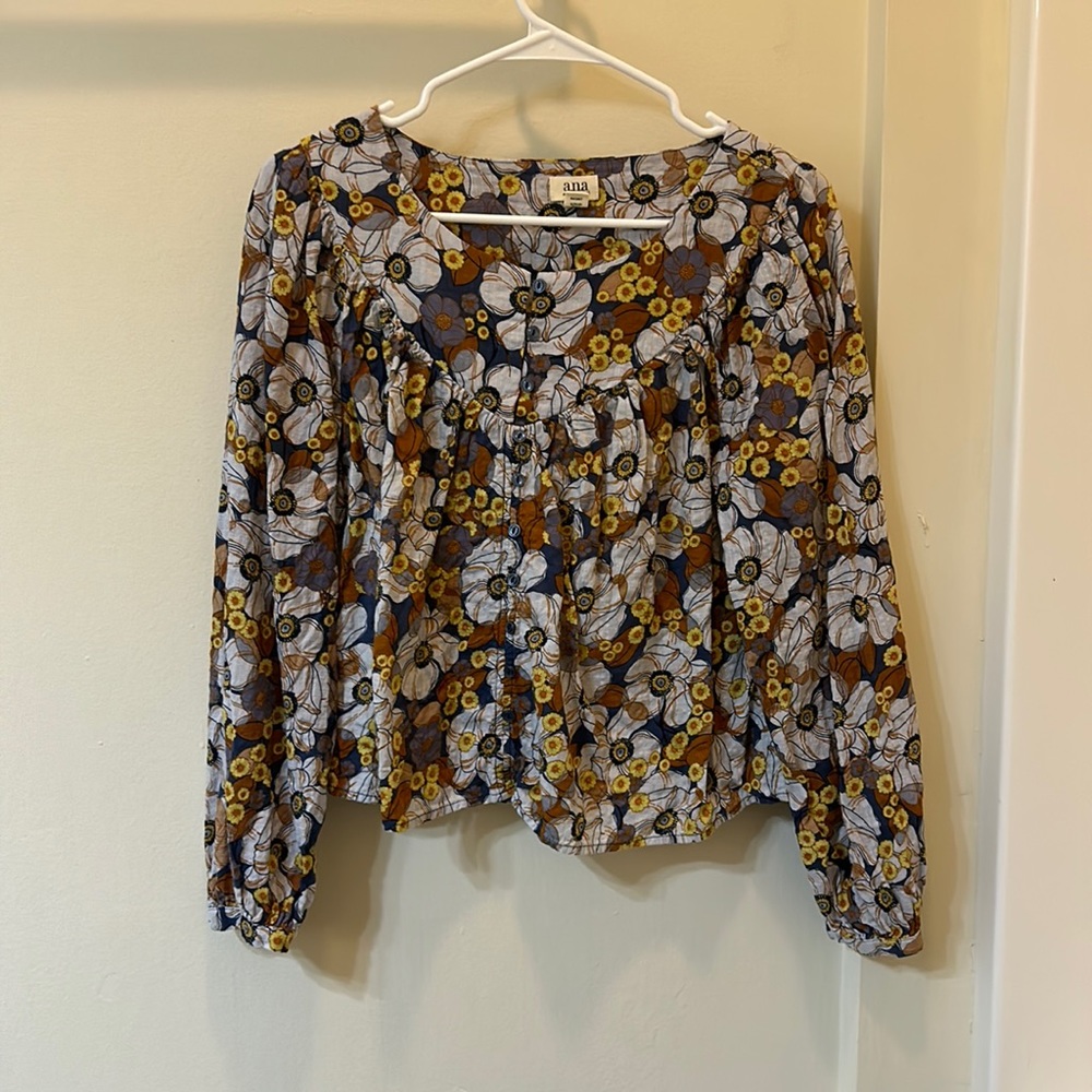 Ana floral blouse